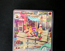 Pokemon Card TCG - Skeledirge EX 258/193 - Paldea Evolved - SIR - NM ⭐ - Image 2