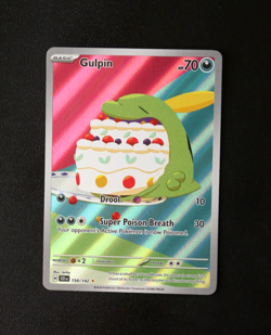 Pokemon Card TCG - Gulpin 154/142 - Stellar Crown - Illustration Rare - NM ⭐ - Image 1