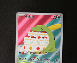 Pokemon Card TCG - Gulpin 154/142 - Stellar Crown - Illustration Rare - NM ⭐ - Image 2