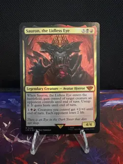 Sauron, the Lidless Eye Universes Beyond: the Lord of the Rings NM Foil - Image 1