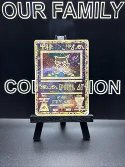 Ancient Mew Pokemon Movie 2000 Promo The Power of One Nintendo Holo 2 SWIRLS HP - Image 1
