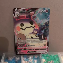 Pokemon Mimikyu VMAX 069/172 Brilliant Stars Ultra Rare Holo 300 HP - Image 1