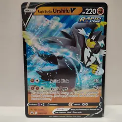 Pokemon Rapid Strike Urshifu SWSH107 Oversize Jumbo Official Promo Near Mint - Image 1