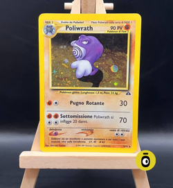 POKEMON - POLIWRATH HOLO RARE 9/75 - Neo Discovery - ITA - COND PLAYED - Vintage - Image 1
