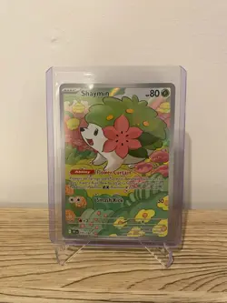 2025 Pokemon Shaymin 185/182 Sv10: Destined Rivals Holo NM/M - Image 1