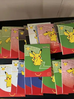 2021 Pokemon TCG McDonald’s Happy Meal 23x Envelope Lot (Assorted) - Image 1