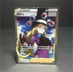 Avery Full Art Ultra Rare Holo Trainer Chilling Reign 187/198 Pokemon TCG EN - Image 1