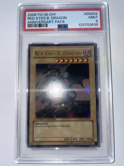 Red-Eyes B. Dragon YAP1-EN002 Ultra Rare PSA 9 YuGiOh - Image 1