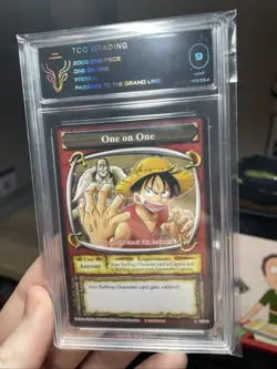 One Piece 2006 Slab CGC - Passage to the Grand Line-One On One TCG 9 Mint! Luffy - Image 3