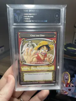 One Piece 2006 Slab CGC - Passage to the Grand Line-One On One TCG 9 Mint! Luffy - Image 4