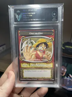 One Piece 2006 Slab CGC - Passage to the Grand Line-One On One TCG 9 Mint! Luffy - Image 5