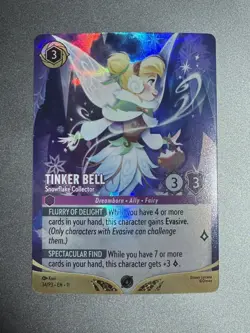 Tinker Bell - Snowflake Collector (Foil Store Championship) Disney Lorcana - Image 1