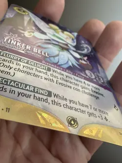 Tinker Bell - Snowflake Collector (Foil Store Championship) Disney Lorcana - Image 3
