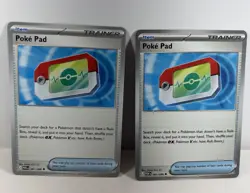 Pokemon TCG x2 Pokepad Pokemon Cards Perfect Order NM playset ME03 081/088 - Image 1