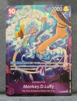 One Piece Card Game Monkey.D.Luffy P-099 EVENT PACK VOL 8. FOIL TCG - Image 1