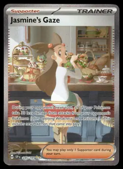 Pokemon Cards Jasmine's Gaze 245/191 Surging Sparks Special Illustration Rare NM - Image 1