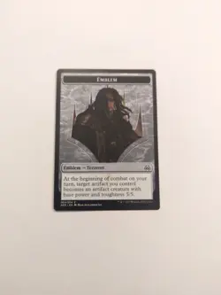 Emblem - Tezzeret the Schemer Aether Revolt Regular NM MTG - Image 1
