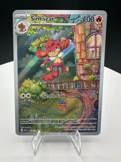 2025 Pokemon White Flare Simisear Illustration Rare #100/086 - Image 1