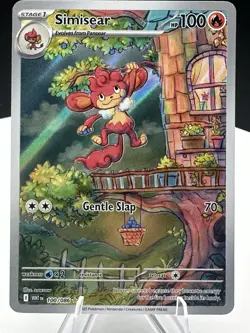 2025 Pokemon White Flare Simisear Illustration Rare #100/086 - Image 3