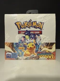 Pokemon TCG Scarlet & Violet Surging Sparks Booster Box Torn Seal [Read Desc] - Image 1