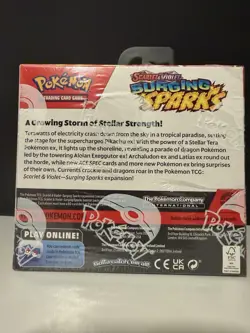 Pokemon TCG Scarlet & Violet Surging Sparks Booster Box Torn Seal [Read Desc] - Image 2
