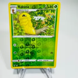 KAKUNA 2020 Pokemon Vivid Voltage REVERSE HOLO Uncommon POKEMON 2/185 - Image 1