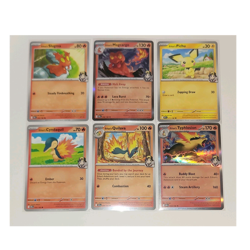 Ethan's Typhlosion Quilava Cyndaquil Pichu Lot Pokemon Destined Rivals Evo Line - Image 2