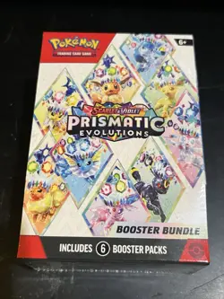 Pokemon Scarlet and Violet Prismatic Evolutions Booster Bundle *SEALED* - Image 1