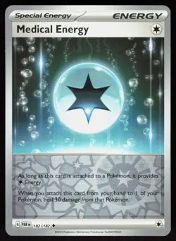 Medical Energy 182/182 Uncommon Paradox Rift Pokemon Reverse Holo Near Mint - Image 1