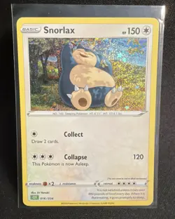 Pokemon Snorlax - CLV 016/034 Classic Collection Holo - NM - Image 1