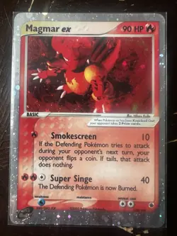 Magmar ex - 100/109 - Pokemon Ruby & Sapphire Ultra Rare Holo LP/NM - Image 1
