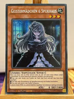 Geistermadchen & Spukhaus MP22-DE258 Secret Rare Deutsch NM YUGIOH - Image 1