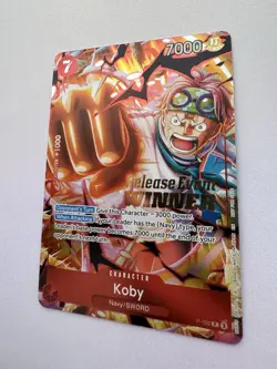 Koby P-092 - OP12 Pre Release Winner - One Piece TCG English !MINT/NM! - Image 3