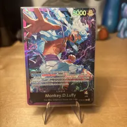 Monkey.D.Luffy OP09-061 SR Leader Starter Deck 26 Holo Foil One Piece TCG - Image 1