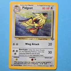 Pokemon TCG Card - Pidgeot Jungle 8/64 Holo Rare - Image 1