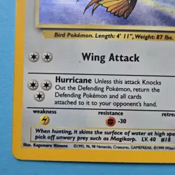 Pokemon TCG Card - Pidgeot Jungle 8/64 Holo Rare - Image 4