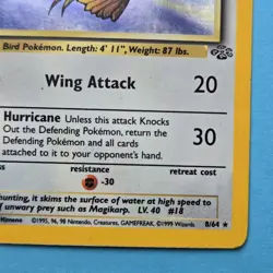 Pokemon TCG Card - Pidgeot Jungle 8/64 Holo Rare - Image 5