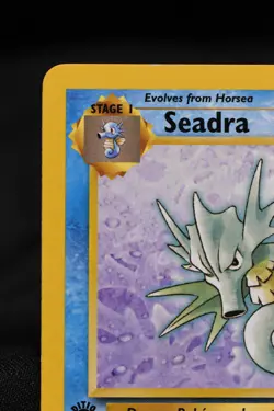 Seadra 1st Edition 42/62 Fossil Regular Uncommon Pokemon TCG Card - Image 2