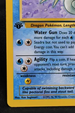 Seadra 1st Edition 42/62 Fossil Regular Uncommon Pokemon TCG Card - Image 5