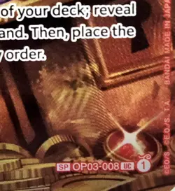 One Piece Buggy Pirate Foil OP03-008 UC SP Alt Art One Piece Card - Image 2