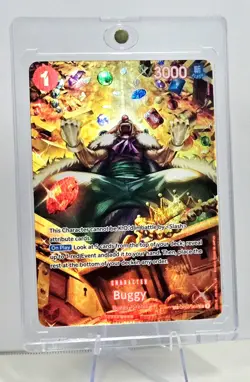 One Piece Buggy Pirate Foil OP03-008 UC SP Alt Art One Piece Card - Image 3