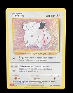 Pokemon Clefairy #013/034 CLC: Trading Card Game Classic (Read Description) 🔥 - Image 2