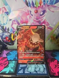 Heatran V 025/189 Full Art NM/M Astral Radiance Pokemon Card - Image 2