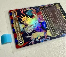 MTG-Final Fantasy-Kefka, Court Mage (M 0322) (Borderless) Foil! - Image 2