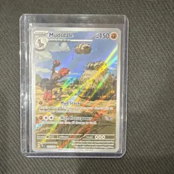 Nintendo Pokemon TCG Mudsdale 175/162 SV05 Temporal Forces IR Holo Full Art EN - Image 1