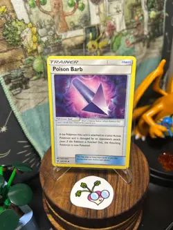 Pokemon TCG - Poison Barb (Regular) - Sun & Moon - 124/149 - Uncommon - Image 1