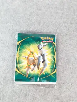 Official TCG Pokemon Arceus Mini Binder Portfolio Collector's Chest Exclusive - Image 1