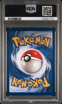 1999 POKEMON FOSSIL #6 HAUNTER-HOLO PSA 8 NM-MT - Image 2