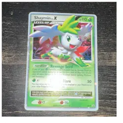Pokemon TCG Shaymin LV.X Diamond & Pearl Promo Holo DP39 110 HP - Image 1