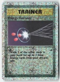 Pokemon - Energy Retrieval #107/110 - Legendary Collection Reverse Holo - Image 1